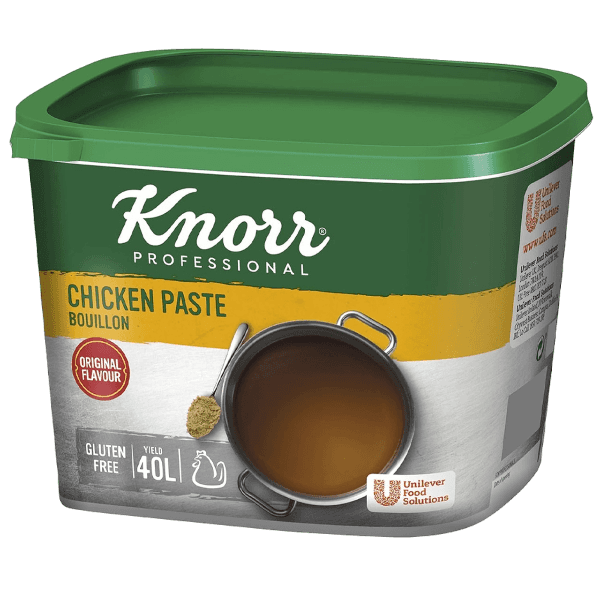 KNORR PROFESSIONAL BOUILLON PASTE CHICKEN 1 KG (1 in a box)