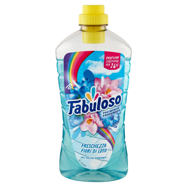 FABULOSO FLOOR DETERGENTS FRESCHEZZA LOTUS FLOWERS 950 ML (12 in a box)