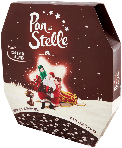 MULINO BIANCO PAN DI STELLE CAKE 445 GR (4 in a box)