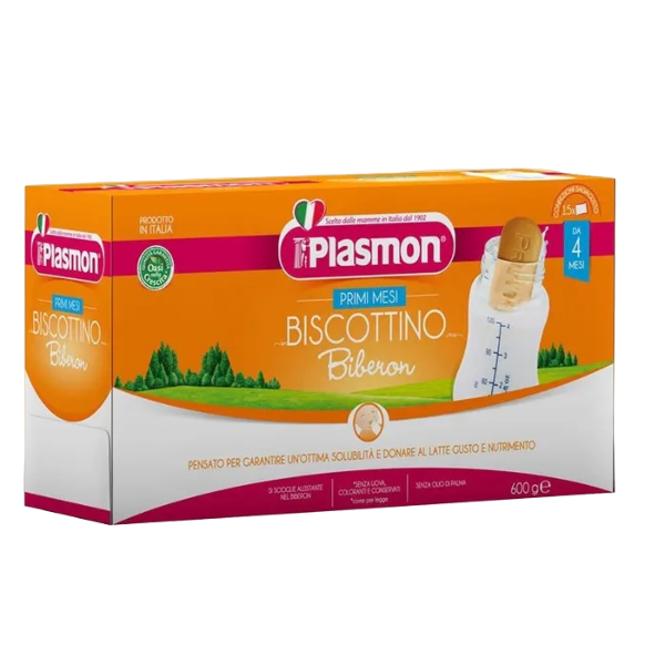PLASMON BISCOTTINO BIBERON 600 GR (8 in a box)
