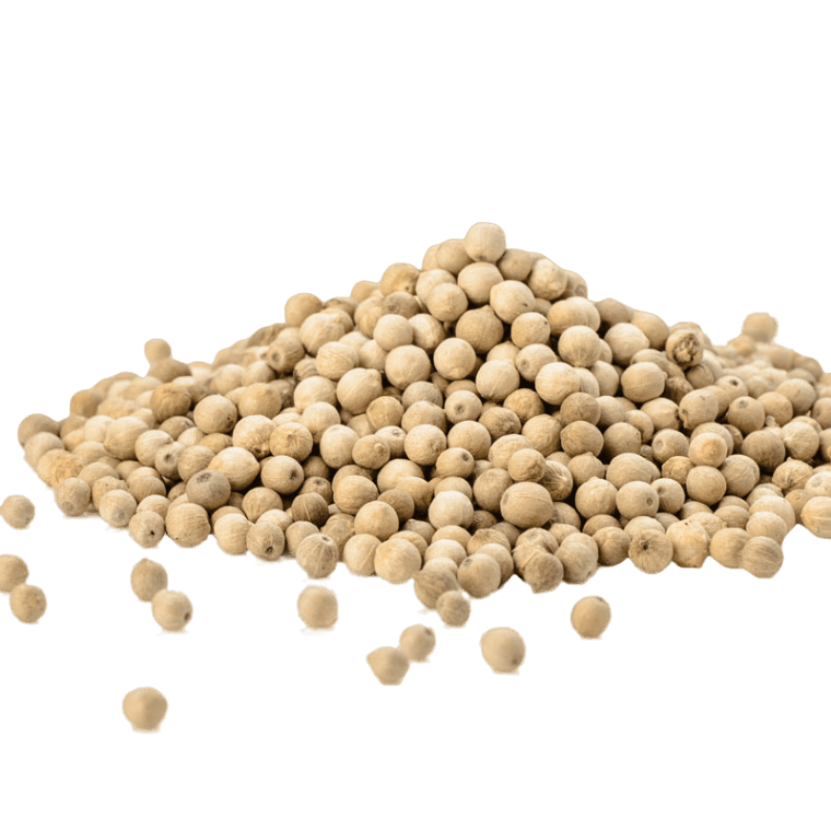 KEERNA SPICES CEYLON WHITE PEPPER WHOLE 400 GR (1 in a box)