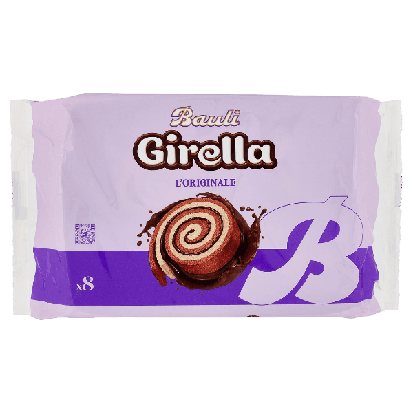 BAULI SNACK GIRELLA L'ORIGINALE X8 280 GR (12 in a box)