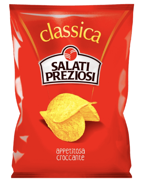 SALATI PREZIOSI CRISPS CLASSIC 120 GR (20 in a box)