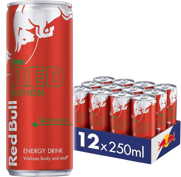 RED BULL RED EDITION WATERMELON CANS 250 ML (12 in a box)