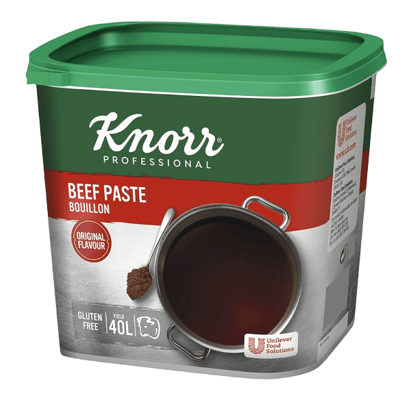 KNORR PROFESSIONAL BOUILLON PASTE BEEF 1 KG (1 in a box)