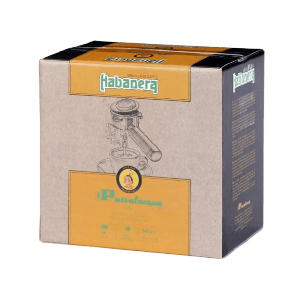 PASSALACQUA COFFEE PODS ESE 44 MM MISCELA HABANERA X50 (4 in a box)