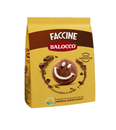 BALOCCO BISCOTTI FACCINE 700 GR (12 in a box)
