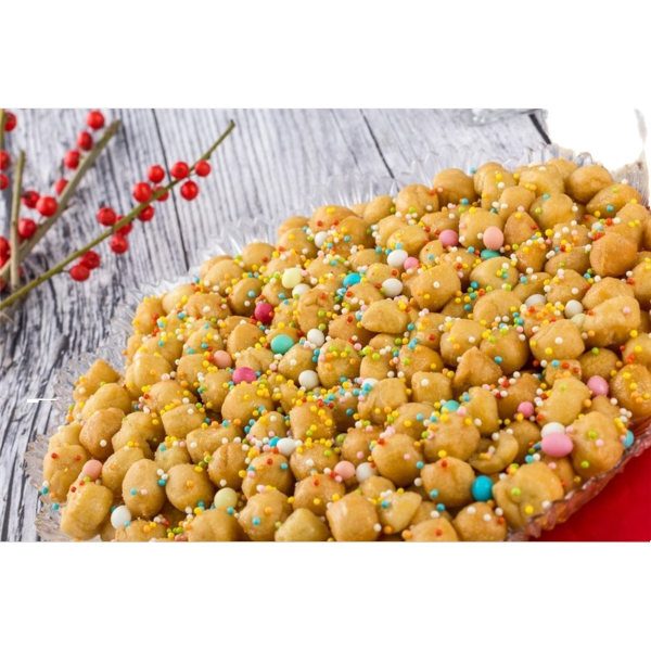 VOSTRO FORNAIO BISCOTTI STRUFFOLI CONDITI 300 GR (12 in a box)