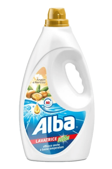 ALBA SOFTENER ATIVE ARGAN E NARCISO 60 WASHES 3 LT (4 in a box)