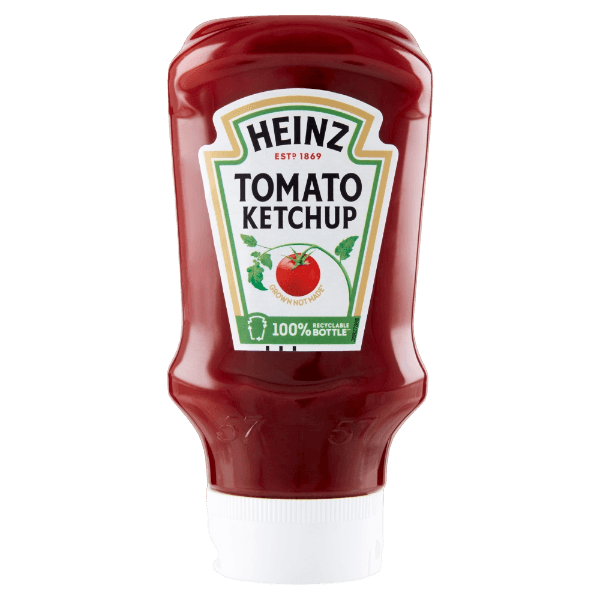 HEINZ KETCHUP TOP DOWN 460 GR (10 in a box)