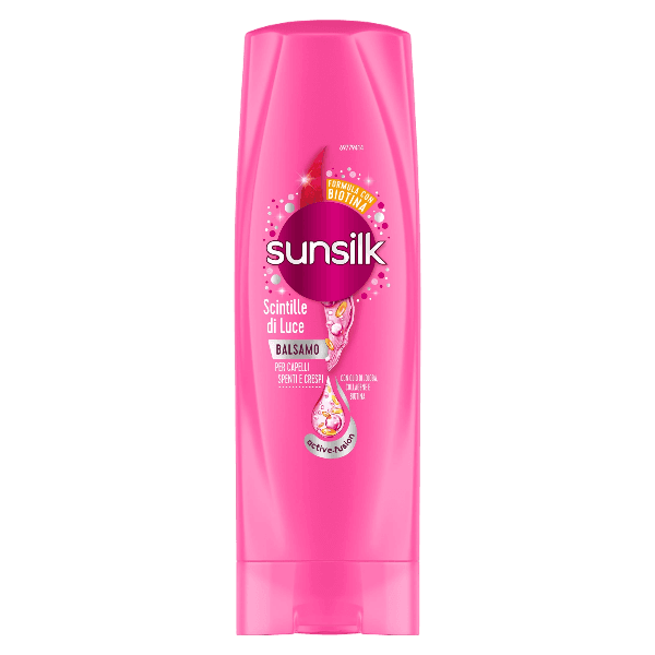 SUNSILK CONDITIONER SCINTILLE DI LUCE FRIZZY HAIR 200 ML (12 in a box)