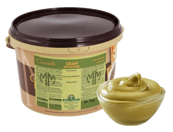 CARAVELLA SPREAD GRAN PISTACHIO 5 KG (1 in a box)