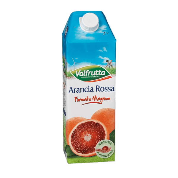 VALFRUTTA SELECTION FRUIT JUICE BLOOD-RED ORANGE BRICK 1.5 LT (6 in a box)