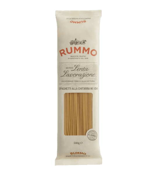 RUMMO PASTA DI SEMOLA SPAGHETTI CHITARRA N.104 500 GR (24 in a box)