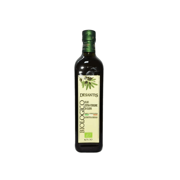 DESANTIS ORGANIC EXTRA VIRGIN OLIVE OIL 750 ML (6 IN A BOX)