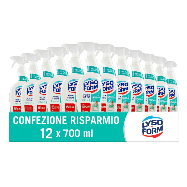LYSOFORM DEGREASER CLEAN & HYGIENE SPRAY 700 ML (12 in a box)