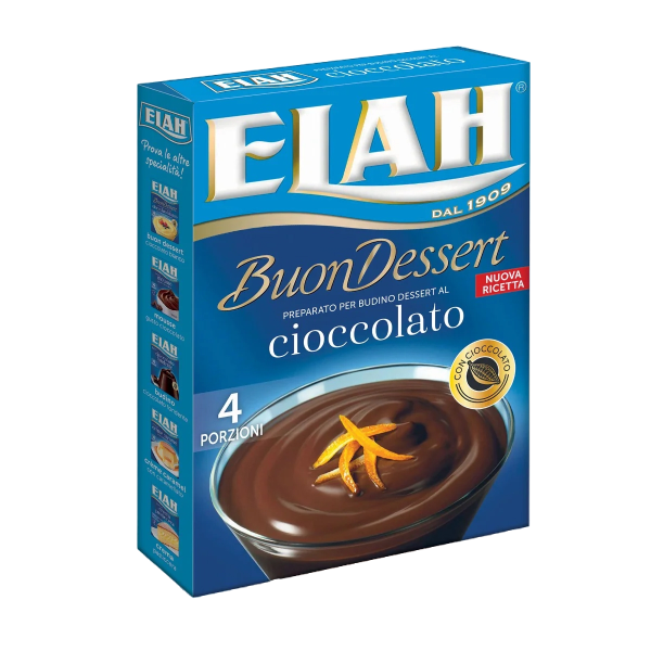 ELAH PREPARED FOR PUDDING CHOCOLATE X4 80 GR (10 in a box)