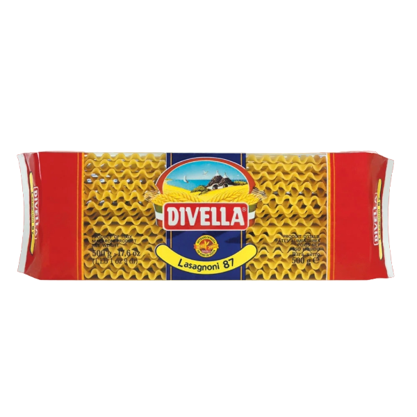 DIVELLA PASTA DI SEMOLA FORMATI SPECIALI LASAGNONI N.87 500 GR (20 in a box)