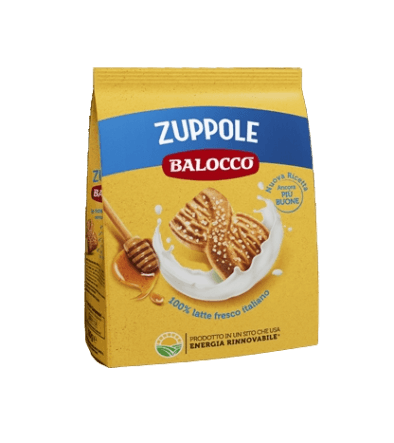 BALOCCO BISCOTTI ZUPPOLE 700 GR (12 in a box)