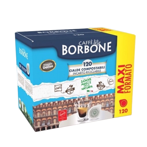 BORBONE COFFEE PODS ESE 44 MM DECISA X120 1.5 KG (1 in a box)