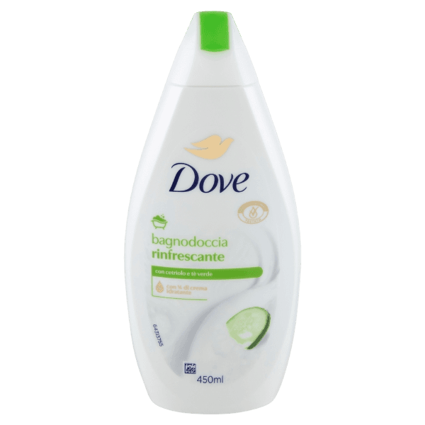 DOVE SHOWER BATH RINFRESCANTE 450 ML (12 in a box)