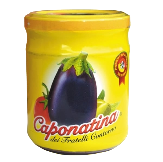 FRATELLI CONTORNO AUBERGINES CAPONATINA 200 GR (24 in a box)