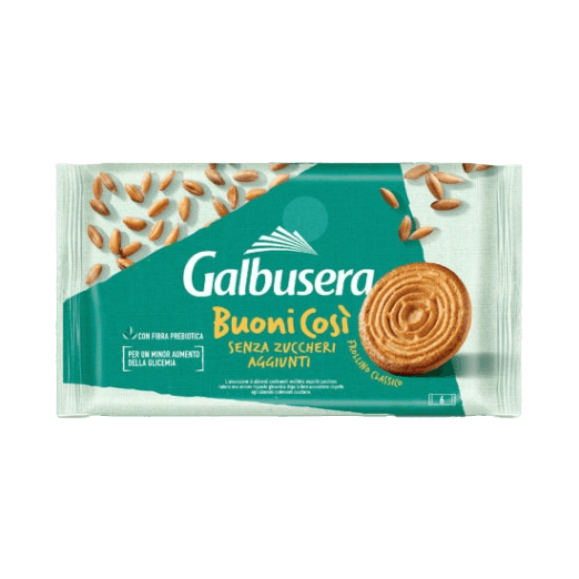 GALBUSERA BISCOTTI BUONI COSI' CLASSIC SUGAR FREE 330 GR (9 in a box)