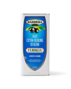 BARBERA FAMIGLIA EXTRA VIRGIN OLIVE OIL 5 LT