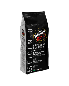 VERGNANO STRONG ESPRESSO 600 BLEND COFFEE BEANS 1 KG (6 IN A BOX)