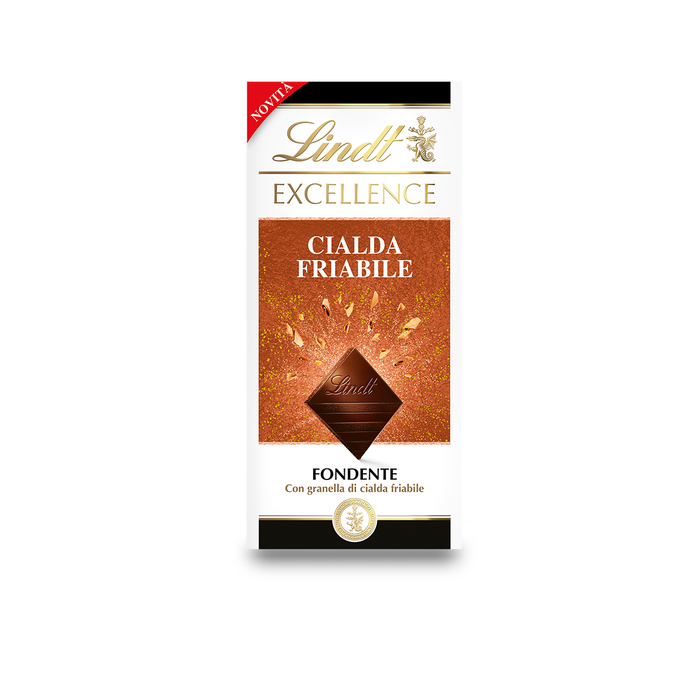 EXCELLENCE CHOCOLATE BAR DARK CIALDIA FRIABILE 100 GR (20 in a box)