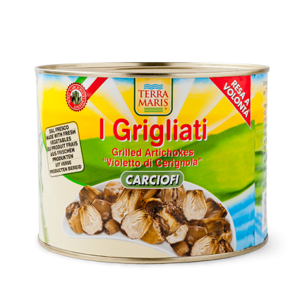 TERRAMARIS GRILLED ARTICHOKE HEARTS 2 KG