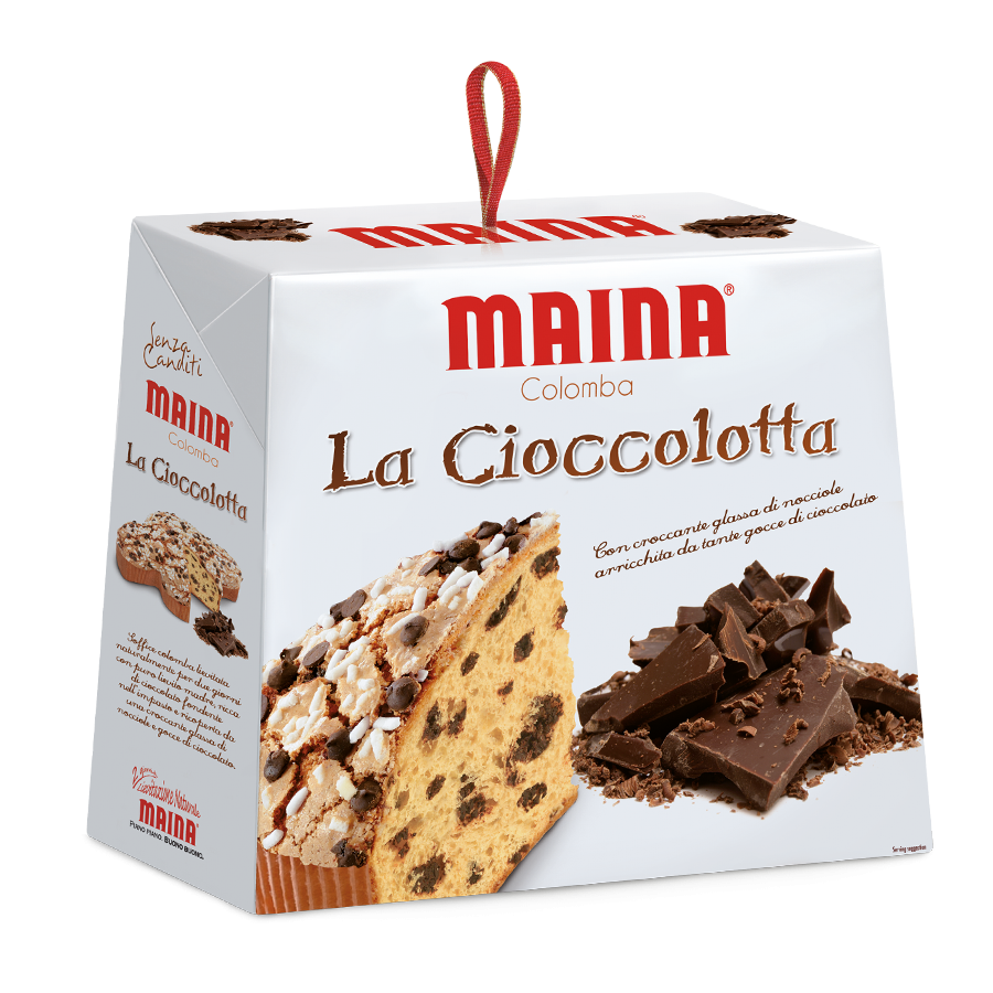 MAINA COLOMBA CHOCOLATE 750 GR (12 in a box)