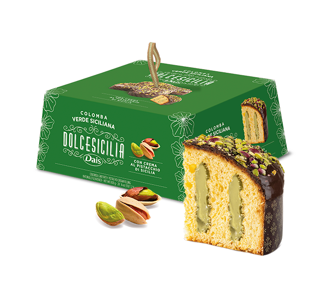 DAIS COLOMBA VERDE SICILIANA PISTACHIO CREAM 800 GR (12 in a box)