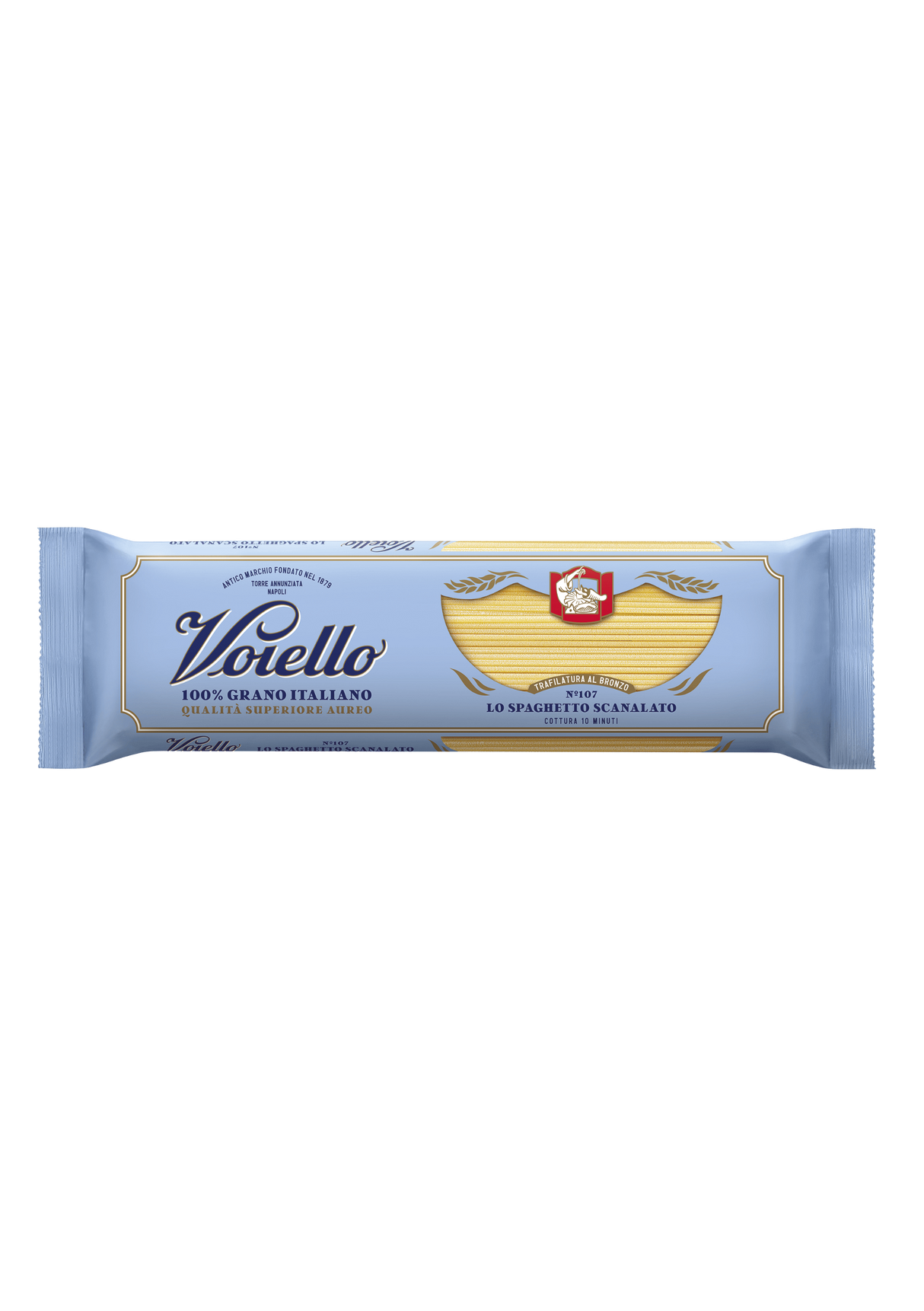 VOIELLO PASTA DI SEMOLA LO SPAGHETTO SCALANATO N.107 500 GR (24 in a box)