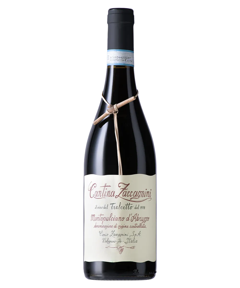 ZACCAGNINI TRALCETTO MOLTEPULCIANO D'ABRUZZO DOC, ABRUZZO, ITALY 75 CL (6 IN A BOX) - RED WINE