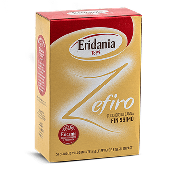 ERIDANIA ZEFIRO SUGAR CANE ASTUCCIO 750 GR (10 in a box)