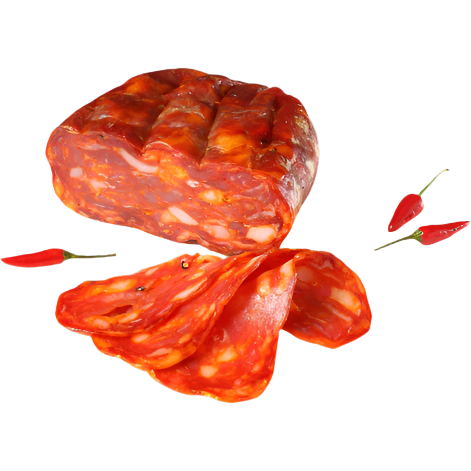 SALAME SPIANATA SPICY £13.60 AL KG (APPROX. 3 KG) PROMO £12.44