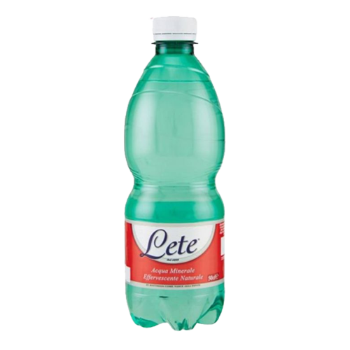 LETE CARBONATED WATER PET 500 ML (24 in a box)