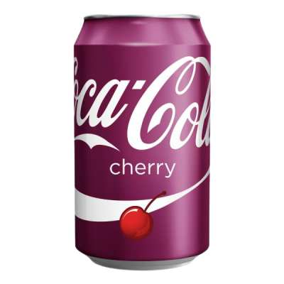 COCA COLA CHERRY CANS GB 330 ML (24 in a box)