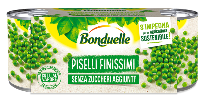 BONDUELLE LEGUMES PEAS SMALL 160 GR X3 (8 in a box)
