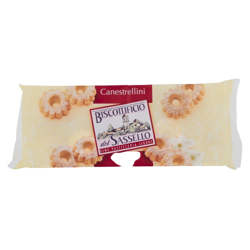 ELAH BISCOTTIFICIO SASSELLO BISCOTTI CANESTRELLINI 125 GR (24 in a box)
