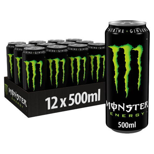 MONSTER ENERGY ORIGINAL CANS 500 ML (12 in a box )