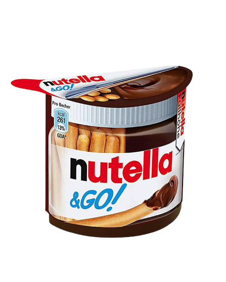 NUTELLA SNACK MERENDA NUTELLA & GO 50 GR (12 in a box)