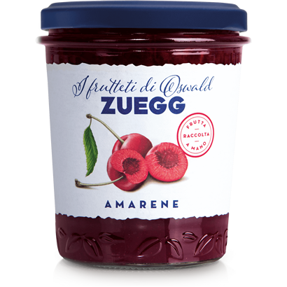 ZUEGG JAMS CLASSIC AMARENE JAR 320 GR (6 in a box)