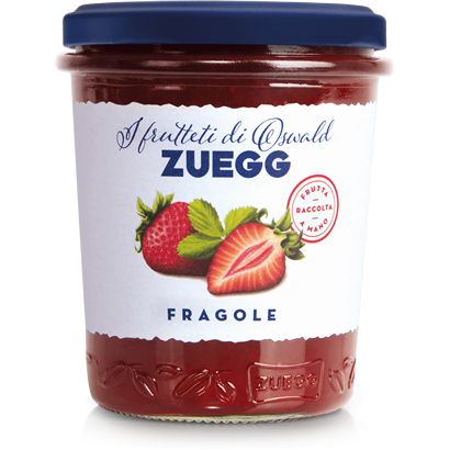 ZUEGG JAMS CLASSIC STRAWBERRY JAR 320 GR (6 in a box)