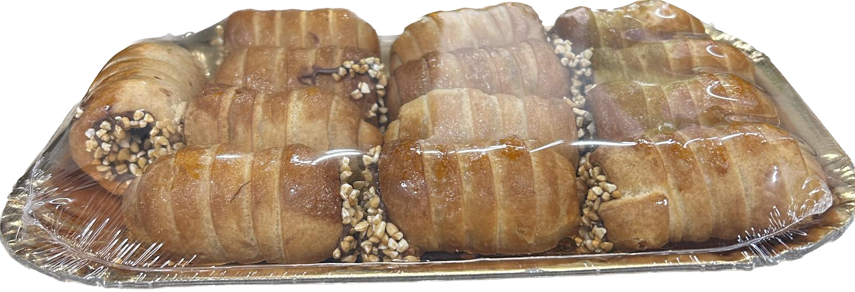 I PASTICCINI DESSERT CANNOLI FILLED WITH CHOCOLATE 500 GR (6 in a box)