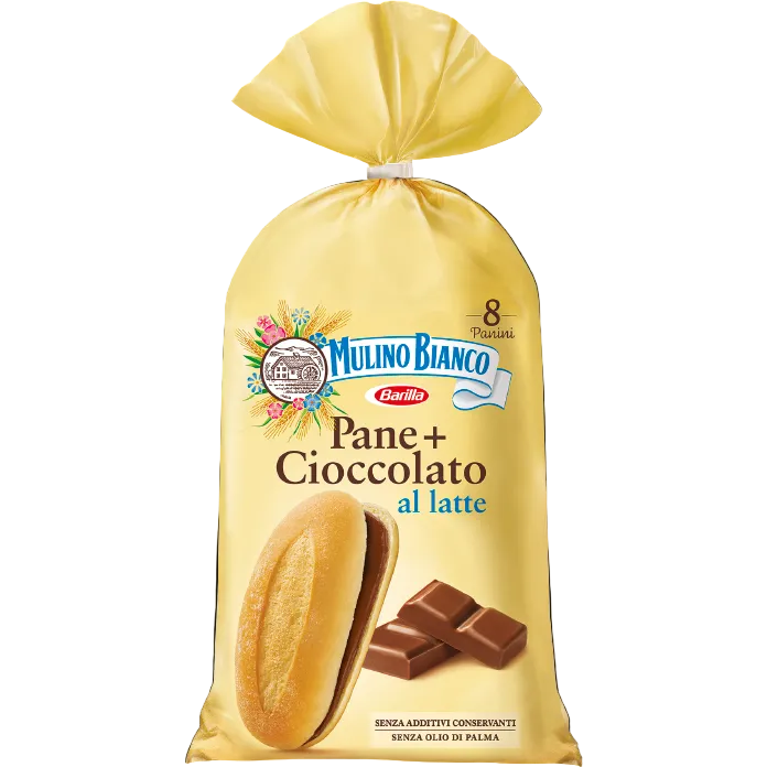 MULINO BIANCO BREAD SNACK PANE+CIOCCOLATO 300 GR (9 in a box)