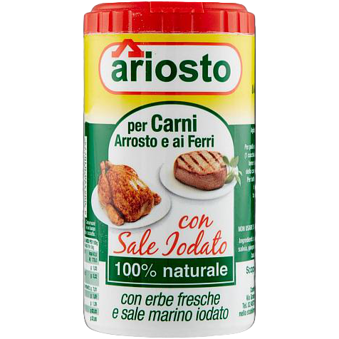 ARIOSTO SPICES SEASONINGS FOR MEAT 80 GR (12 in a box)