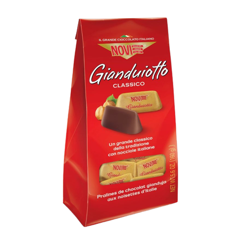 NOVI PRALINES GIANDUIOTTO CLASSIC 160 GR (10 in a box)