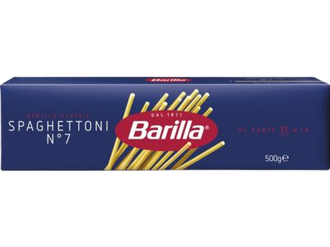 BARILLA PASTA DI SEMOLA SPAGHETTONI N.7 500 GR (24 IN A BOX)
